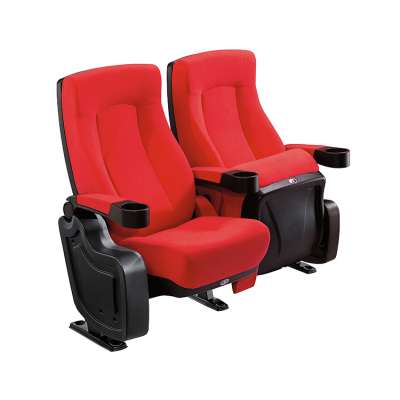 Top selling cinema theater Double seating chairs